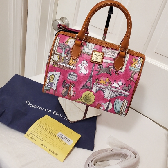 Dooney & Bourke Handbags - NWT Disney Dooney & Bourke The Aristocrats Satchel W/Detachable Crossbody strap